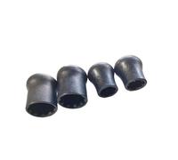 Fishing Rod Butt Cap Fishing Pole End Cap DIY Building Repair Protective Cap Inner Diameter 25mm, Black