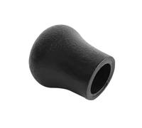 Fishing Rod Butt Cap PVC Durable Lightweight Black Inner Diameter 14mm | PVC material durable lightweight easy to install front or back plug protects pole from wear for rod building