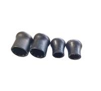 Fishing Rod Butt Cap PVC End Plug DIY Repair Black Inner Diameter 25mm | PVC material durable lightweight easy to install front or back plug protects pole from wear for building