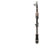 Fishing Rod Carbon Spinning/Casting Telescopic Fishing Rod 1.5m 1.8m 2.1m Fast Action Portable Ultra Light Pole Sea Saltwater Pesc Spinning Rod(Casting Handle,1.8M)