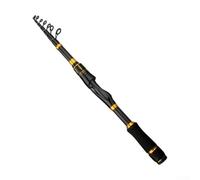 Fishing Rod Carbon Telescopic 1 8 2 4m Length with 2kg Load Lightweight Rod for Various Fish and Water Conditions (2.1)