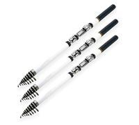 Fishing rod Carp Fishing Rod 1.5M-3.0M Feeder Hard Carbon Fiber Telescopic Light Portable Travel Spinning(3pcs for same meter,2.1 m)