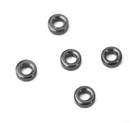 Fishing Rod Ceramic Guide Rings Repair Set Heat Conduction Replacement Components for Rod Maintenance and Restoration Various Sizes (4#)