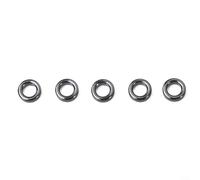 Fishing Rod Ceramic Guide Rings Repair Set Heat Conduction Replacement Components for Rod Maintenance and Restoration Various Sizes (6#)