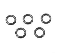 Fishing Rod Ceramic Guide Rings Repair Set Heat Conduction Replacement Components for Rod Maintenance and Restoration Various Sizes (12#)
