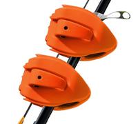 Fishing Rod Clips, Pack of 2 Non-Slip Gadget Support and Tool Holder, Fishing Rod Holder, Suitable for Beginners Enthusiasts, Men, Women, Family as well as for Outdoor Boat and Home