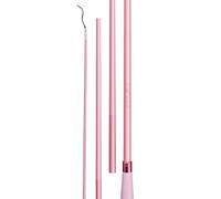 Fishing Rod Crucian Carp Rod Carbon Ultra Light And Ultra Hard Wild Fishing Stream Platform Fishing Rod Portable Fishing Pole(Pink,3.6M)