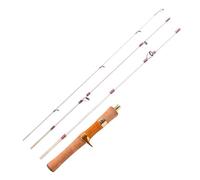 Fishing Rod Ejection Fishing Rod Super Soft And Ultra Light 1.4m Four-Section Portable Travel Stream Fiberglass Trout Rod Spinning Rod(Casting 140cm)