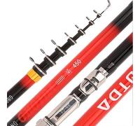 Fishing Rod, Fishing Pole 2.7/3.6/4.5/5.4/6.3 meter Telescopic Fishing Rod High Carbon Travel Sea Rod Power 10-50g Distance Throwing Baitcasting Rod(2.7 m)