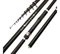 Fishing Rod, Fishing Pole Portable Rock 2.4m 3.6m 4.5m 5.4m 6.3.0M 7.2m Carp Rod Telescopic Sea Fishing Rod for Rod Carbon Fiber Ultralight Hard(7.2 m)