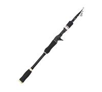 Fishing Rod, Fishing Pole Short section retractable sub rod long throw straight handle handle 2.7m carbon portable fishing rod(43)
