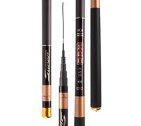 Fishing Rod Fishing Rods Pole Telescopic Casting Carp Carbon Fiber Stream Ultralight 3M4M5M6M7M Surperhard Blank Portable Spinning Rod(7.2 m)