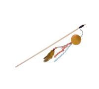 Fishing rod for cat with plush mouse with catnip baguette, string with toy Nobby Pet
