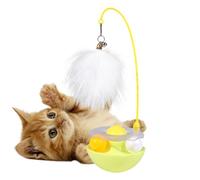 Fishing Rod for Cats | Interactive Ball Toy for Cat,Pet Accessories for Training Exercise Simulation Hunting Mental Stimulation Scratching Outdoor Game Climbing Home Travel