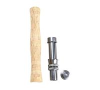 Fishing Rod Grip - Enhanced Stability Casting Support, Saltwater Resistant Fittings, 10mm Metal Wheel Base, freshhwater Versatility, High Qualitty Marine Grade Smmooth Surrface - For Lake & Shore