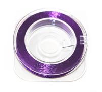 Fishing Rod Guide Tying Thread 50M Suitable for Rod Building Use with Multi-layer Woven Polyester Fiber (300D purple)