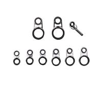 Fishing Rod Guides Set Tip Repair Set Rod Repair Fishing Accessories Guide Rings Guides Tip Rings