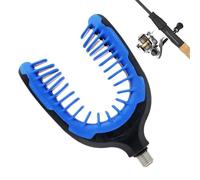 Fishing Rod Head, Pole Bracket Support, U Shape Anti Slip Rod Holder Accessory, Butt Rest Fishing Tool Stable Support Device for River Lake Use Angling System Gear 9.8x6.3cm