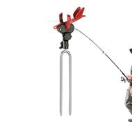 Fishing Rod Holder - Adjustable Self Locking Beach Fishing Holder Multipurpose Rod Holder | Suitable for Use in Fishing Boxes, Chair Fixing, Ground Mounting, Travel