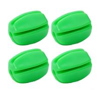 Fishing Rod Holder Balls, Silicone Rod Storage Straps with Hole Sizes for Secure Pole Bundling, Portable Pole Bundler Ties for Outdoor Fishing Gear Organization(Green)