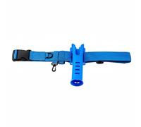 Fishing Rod Holder Belt Adjustable Waist Strap Detachable Buckle Rotating Hooks Convenient Support Suitable for Anglers Shore Fishing Boat Fishing Outdoor Trips, Style to 8, Blue, Blue
