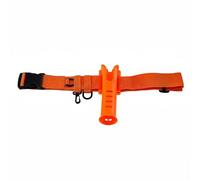 Fishing Rod Holder Belt Waist Support Adjustable Strap Ergonomic Feature Rotating Hooks D-Rings Suitable for Anglers Hands Shore Boat Fishing, Style to 1, Orange, Orange