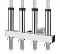 Fishing Rod Holder, Car Mount Organizer, Pole Storage Rack, Stainless Steel Frame, Space-Saving Hanger Design, for SUV Truck Sedan Boat Vehicle Travel Adventures