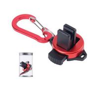 Fishing Rod Holder Clip, Belt and Backpack Pole Clamp for 2-11mm Rods