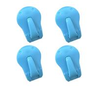 Fishing Rod Holder Clips,4Piece Rack Organizer Portable Elastic,Fishing Rod Accessories | for Beach Bank Shore Pool Ice Saltwater Surfing Travel