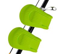 Fishing Rod Holder Clips - Anti-Slip Fastener Organizer | Adjustable Two Lock Mode Fishing Rod Fixed Clips,for Boat Wall Garage Beach Pier Shore Deck Lake