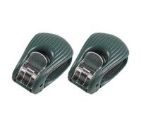 Fishing Rod Holder Clips - Non Slip Two Stage Adjustable Portable 2 Pieces | Casting Rod Holder | Versatile Use for Fisherman, Bait, Raft, Surf Fishing, Boat, Kayak, Canoe, Lake