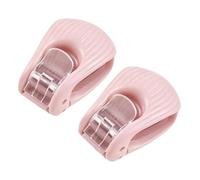 Fishing Rod Holder Clips - Non Slip Two Stage Adjustable Portable 2 Pieces | Casting Rod Holder | Versatile Use for Fisherman, Bait, Raft, Surf Fishing, Boat, Kayak, Canoe, Lake