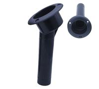 Fishing Rod Holder - Flush Mount Fishing Boat Rod Holder | Fish Rod Holder Stand Rack | Adjustable Paddle Board Pole Holder | Lightweight Tool with Adjustment and Built-in Cup Holder for