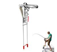 Fishing Rod Holder for Board, Automatic Ground Hook System | Spring System with High Sensitivity, Adjustable Stand and Reinforced Structure for Outdoor Use