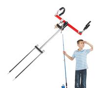 Fishing Rod Holder for Ground | Lightweight Heavy Duty Folding,Shore Fishing Rod Holder Support | for Fisherman Dad Angler Deck Carp Catfish Lake River Saltwater