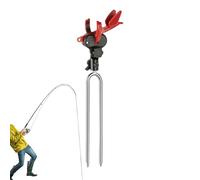 Fishing Rod Holder for the Ground, Sturdy, Angle Adjustable, Fishing Rod Holder Support Device for Land Fishing, for Fishermen, Fishermen on Rivers, Lakes and Ponds, Professionals and Enthusiasts