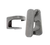 Fishing Rod Holder Rack, Double Installation Options, 10x6x4cm, Fixed Fishing Rod Clips, Pole Brackets, Effortless To Use, For Boat Garage Kayak Men Boys Fisherman Father