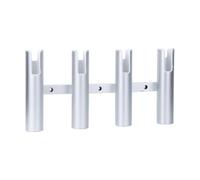 Fishing Rod Holder Rack Organizer Mount Bracket Storage Stand With Aluminum Alloy Material And Easy Rod Insertion Design Suitable for boat installations cabin wall mounting anglers