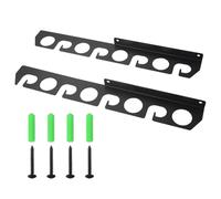 Fishing Rod Holders - 43 cm Wall Mount Hanger fo, Heavy Duty Fish Pole Storages Organizer, Horizontal Sturdy Steel FishingRod Storage Rack, | Lightweight Space-Saving Poles Holders for Garage, Ceiling