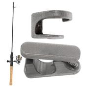 Fishing Rod Holders, Wall Mount Bracket, 3.94x2.36x1.57 Inch Rack, Space-Saving Frame with Comfort, Durable Organizer with Style, Storage Accessories for Boat Garage Kayak Men Boys Fisherman & Father