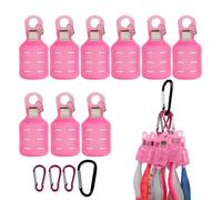 Fishing Rod Hook Holder - 9 Pieces Squid Hook Cover with Buckle - Squid Jig Hook Protective Cover Fishing Tackle Boxes Tools for Sea and Freshwater Fishing