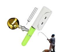 Fishing Rod Light - Fishing Rod Lamp Tool | 10 Fishing Warning Lights LED | Waterproof Bite Alarm Stick with Bell | Fishing Glow Stick Sea Fishing Rod Fishing Tool, Fishing Light Fishing Light for Do