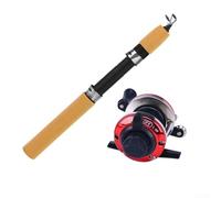 Fishing Rod Portable Ice and Reel For Combo with Multiple Size Variations for lakes rivers sea fishing A