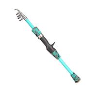 Fishing Rod,Portable Ultra Short Telescopic Fishing Rod - Fishing Rod Super Short Bait Freshwater Fishing Rod Rianpesn