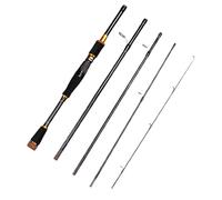 Fishing Rod - PRESSURE LUCHE TIE | Carbon Fiber Spin Rod Fishing Pole | 2.1 Meters High Sensitivity Removable Speed | Lightweight Fishing Pole For Trout, Bass, Golden, P