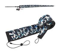 Fishing Rod Protective Covers - Adjustable Waterproof Neoprene Protective Cover | Protective Covers Fishing - for use on the sea, in lakes, rivers, streams, and reservoirs, and also suitable for
