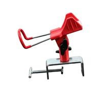 Fishing Rod Rack - 15.5x2.5x16.5cm Boat Pole Holder, Marine Bracket Organizer | Adjustable 360-Degree Mount for Kayak Canoe Yacht Pier Deck Equipment Rods Clip Fishings Trips Gear Accessories