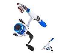 Fishing Rod & Reel Combo Fishing Rod & Reel Combo | Small Telescopic Fishing Rod - Portable Travel Fishing Rod Kit Telescopic Fishing Rod for Beginners Fishing
