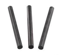Fishing Rod Repair Kit Carbon Fiber Sleeves 1mm To 10mm For Broken Pole Restoration Black Multi Size Pack(8.5mm*3)