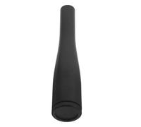 Fishing Rod Replacement Handle Grip Black with Cap 13.5mm PE | Non-slip Surface, Ergonomic Design, Wear-resistant Finish, for Telescopic Rods and Fly Rods